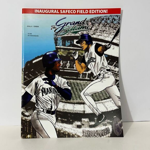 Seattle Mariners Safeco Field Official Programs/ Inaugural Programs Lot of 4 mag - Picture 9 of 11